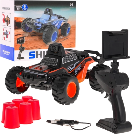 Auto fuoristrada RC SHINE con videocamera Wi‑Fi per bambini 6+