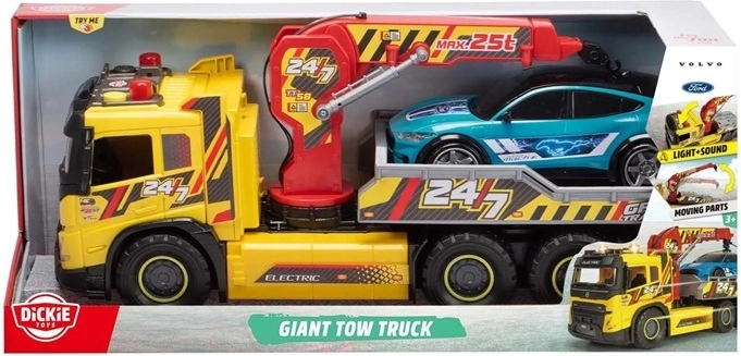 Dickie Toys Giant carro attrezzi Volvo con luci e suoni