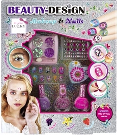 Lukky set beauty design trucco e unghie per bambini