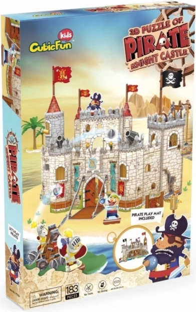 Puzzle 3D - Castello dei Pirati