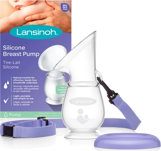 LANSINOH collettore in silicone per latte materno