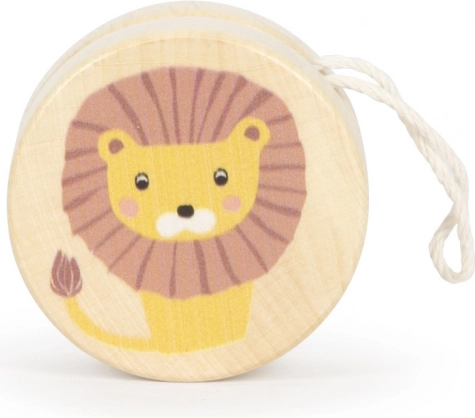Yo-yo in legno con motivo del leone Small Foot