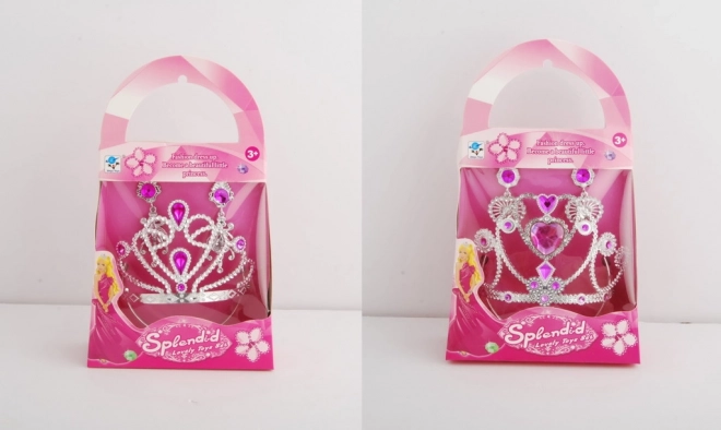 Gioielli per principessa set rosa