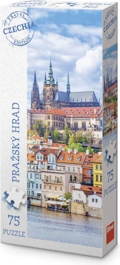 Puzzle panoramico Dino – edizione turistica Repubblica Ceca – Castello di Praga (75 pezzi)