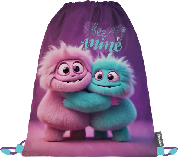 OXYBAG sacca per ginnastica Monster 30 × 37 cm