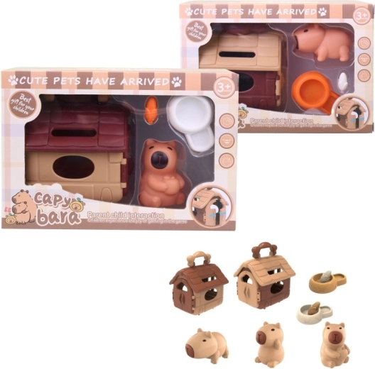 Capibara con accessori