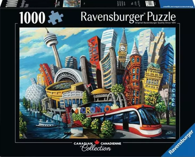 Puzzle Ravensburger Canadian Collection: Toronto 1000 pezzi