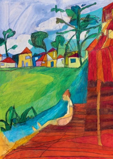 Puzzle Vita Quotidiana: Presso il Fiume 1000 pezzi