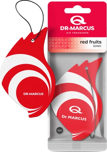 Profumatore per auto Dr. Marcus Sonic da appendere Red Fruits