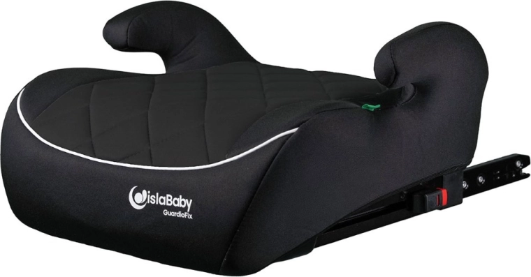 IslaBaby GuardioFix rialzo auto con ISOFIX 125–150 cm nero