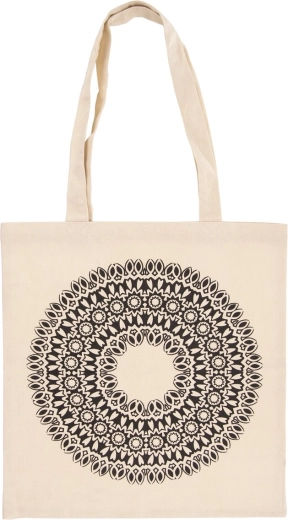 Borsa shopper in cotone Mandala 39 × 42 cm