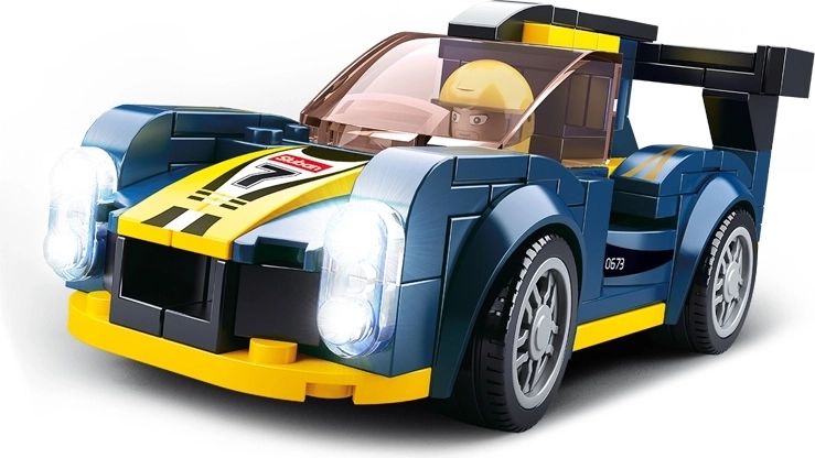 Sluban Car Club auto da corsa endurance (154 pezzi)