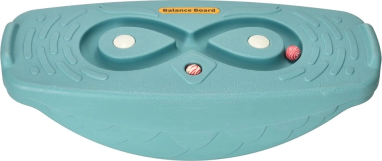 Tavola di bilanciamento turchese per bambini con labirinto