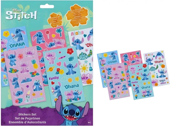Set di adesivi Lilo e Stitch (100 pz) - 1 pezzo