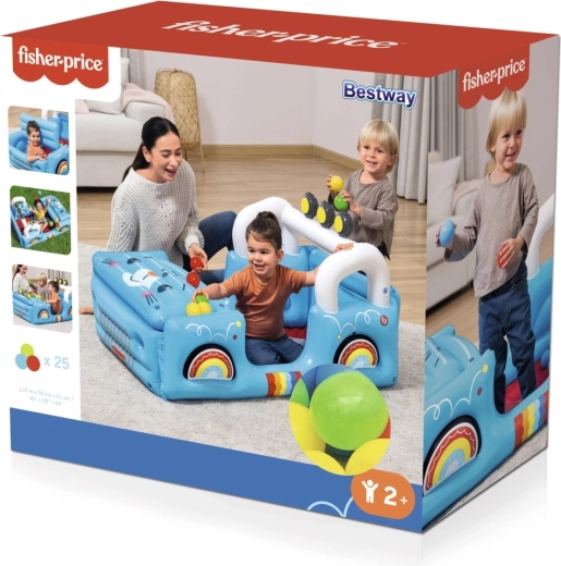 Auto da gioco gonfiabile con palline FISHER-PRICE Safari