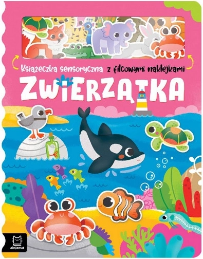 Animali – libro sensoriale con adesivi in feltro