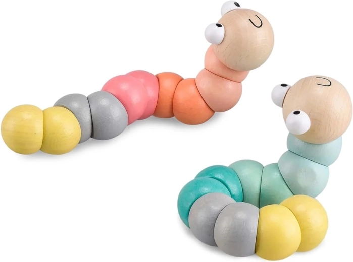 Bruco motorico Bigjigs Toys - 1 pezzo