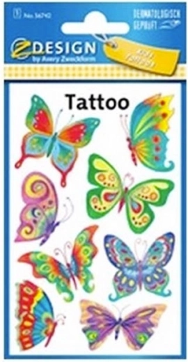 Tatuaggio farfalle - 1 pezzo