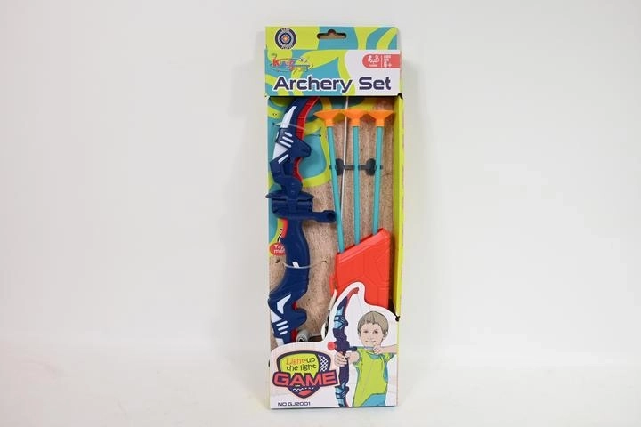 Arco per bambini con faretra e 3 frecce con ventose