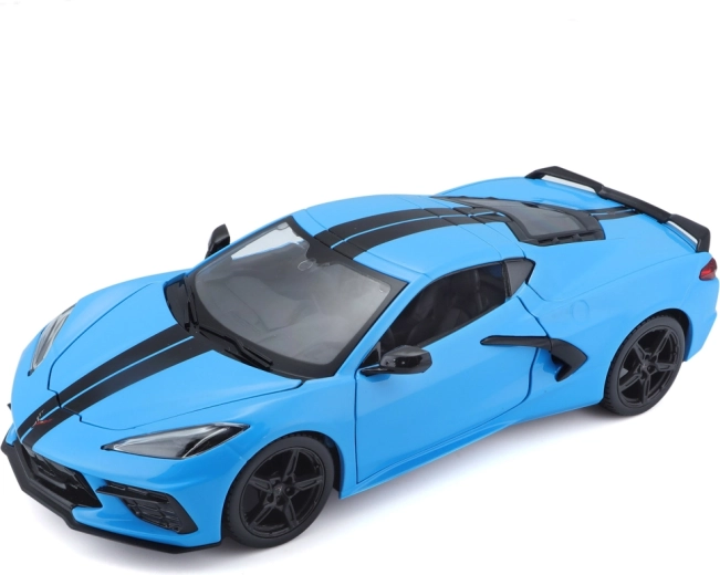 Maisto Chevrolet Corvette Stingray Coupe Z51 2020 blu 1:24