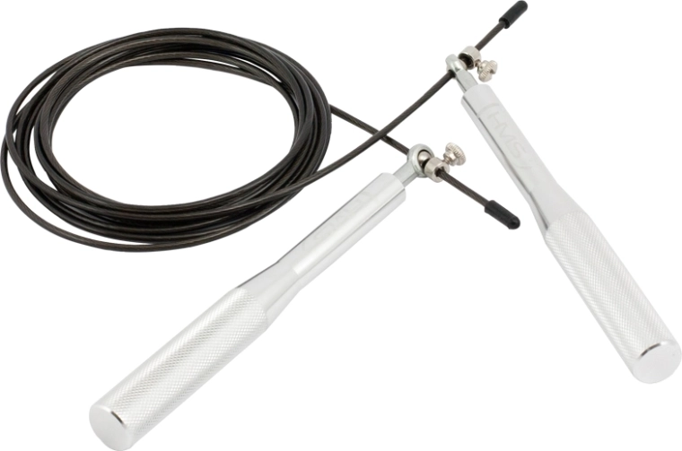 Corda per saltare veloce in alluminio HMS SK52, argento