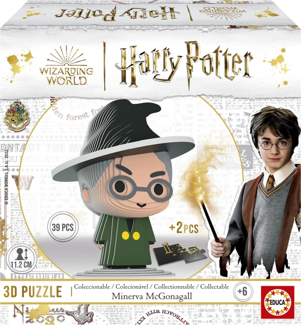 Puzzle 3D HARRY POTTER: Minerva McGonagall 39 pezzi
