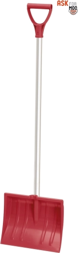 Pala da neve per bambini Bobo Comfort Alu rossa