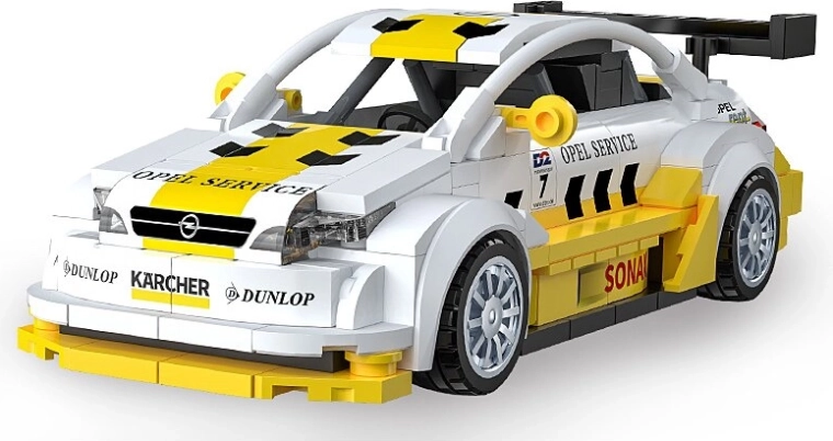 Set di costruzioni CaDA Opel Astra V8 Coupé 1:24 bianco