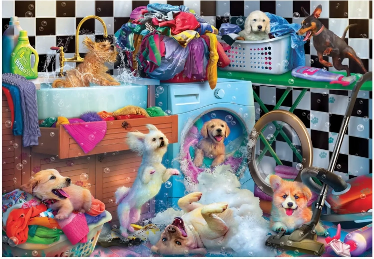 Puzzle Cuccioli Scatenati XL 260 Pezzi