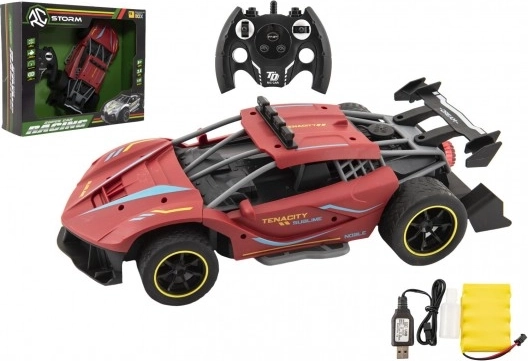 Auto sportivo RC 2,4 GHz con batteria ricaricabile
