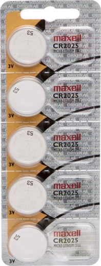 Batteria a bottone al litio CR2025 3 V - 1 pezzo