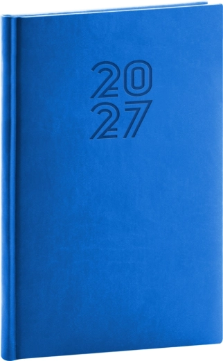 Agenda settimanale Notique Aprint 2027 grigia 15 × 21 cm