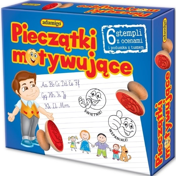 Timbri motivazionali Adamigo per bambini