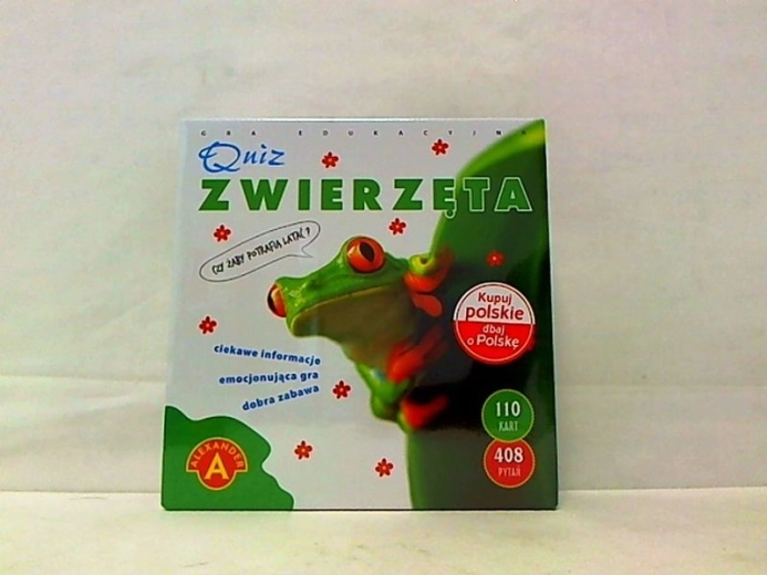 Grande gioco a quiz sugli animali con catapulta