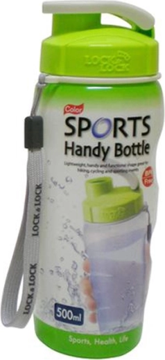 Bottiglia d’acqua in plastica 500 ml verde