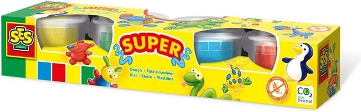 Pasta modellabile SES – set da 4 colori