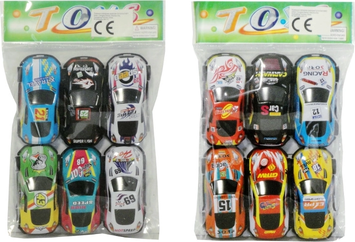 Macchinina di plastica con motore a frizione (inerzia)