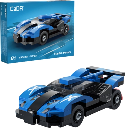 Set di costruzioni CaDA auto sportiva Starfall Meteor (70 pezzi)