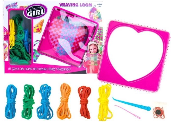 Telaio da tessitura creativo per bambini – kit per tessere a casa