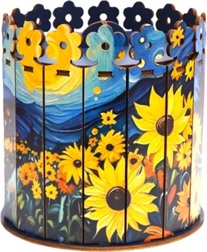 2Kids Toys scatolina componibile in legno con girasoli
