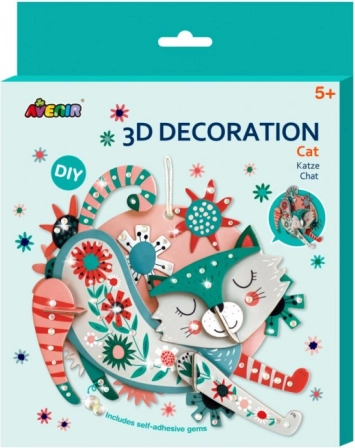 Decorazione 3D - Gatto