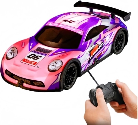Auto rosa radiocomandata