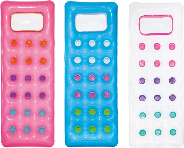 Materassino gonfiabile da spiaggia con finestrella 188 × 71 cm – rosa