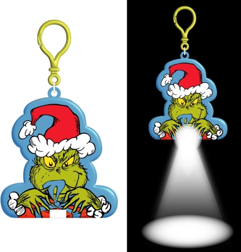 Torcia con portachiavi Grinch