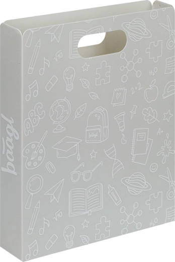 Baagl cartelle in plastica per quaderni scolastici School