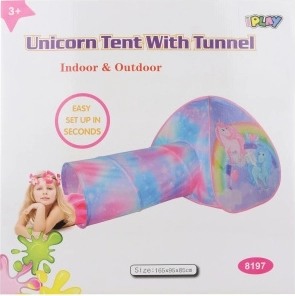 Tenda con tunnel Unicorni