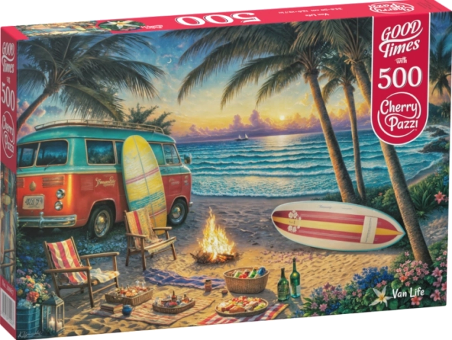 Puzzle Vita in caravan 500 pezzi