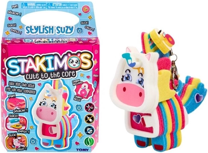 Tomy Stakimos Super Suzy set creativo per realizzare una statuina