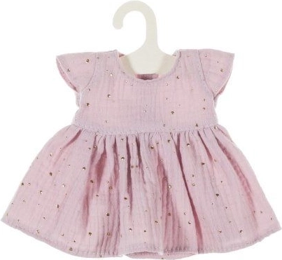 OLIMI, COMPLETO IN MUSSOLA 32 CM, Rosa sbiadita