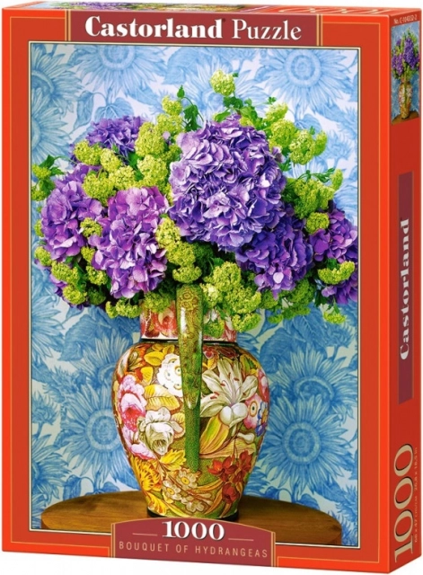 Puzzle 1000 pezzi - Bouquet di ortensie